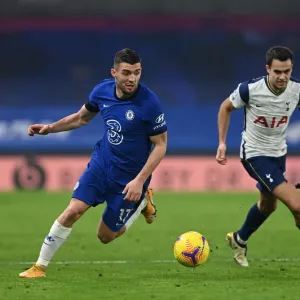 Mateo Kovacic in Action Print - Chelsea vs Tottenham Hotspur Mateo Kovacic in Action Print - Chelsea vs Tottenham Hotspur