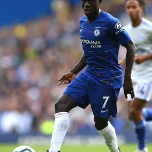 N'Golo Kante in Action Print N'Golo Kante in Action Print