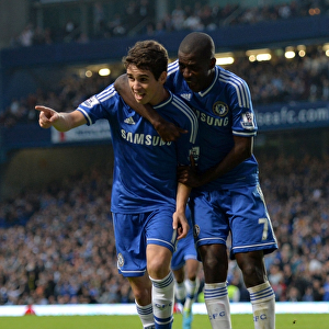 Chelsea's Oscar and Ramires: United in Victory - Opening Goal Celebration (September 21, 2013)