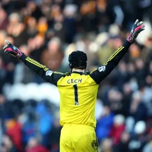 Chelsea FC Petr Cech Print - 11th Clean Sheet Record
