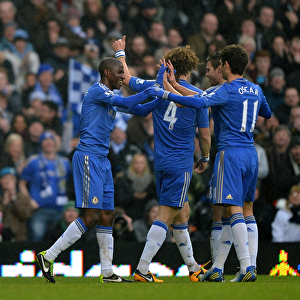 Chelsea's Ramires Scores Opening Goal Against Wigan Athletic at Stamford Bridge (February 9, 2013)