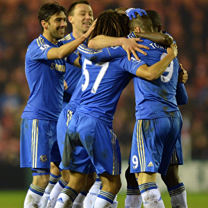 Chelsea's Thrilling First Goal Against Middlesbrough in FA Cup Fifth Round at Riverside Stadium