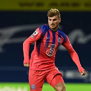 Chelsea's Timo Werner Scores in Empty Hawthorns Against West Bromwich Albion - Premier League, September 2020