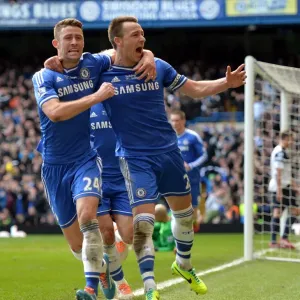 Print of Chelsea's 2014 Victory Over Everton Print of Chelsea's 2014 Victory Over Everton
