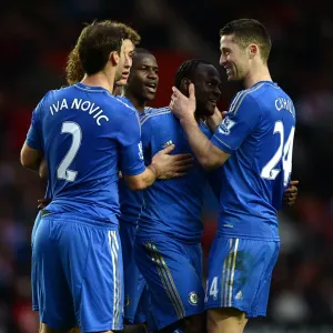 Chelsea's Victor Moses Print - FA Cup Matchday Action Chelsea's Victor Moses Print - FA Cup Matchday Action