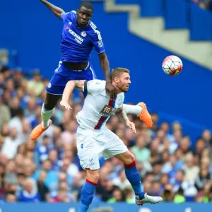 Print of Kurt Zouma vs. Connor Wickham at Stamford Bridge (2015) Print of Kurt Zouma vs. Connor Wickham at Stamford Bridge (2015)