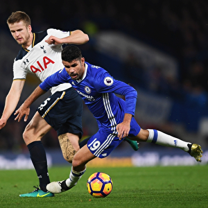 Clash at Stamford Bridge: Diego Costa vs. Eric Dier - Premier League Showdown