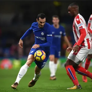 Print of Chelsea vs Stoke City at Stamford Bridge Print of Chelsea vs Stoke City at Stamford Bridge