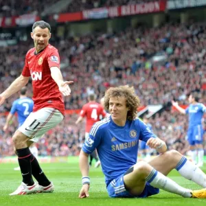 David Luiz vs. Ryan Giggs Barclays Premier League Print (5th May 2013) David Luiz vs. Ryan Giggs Barclays Premier League Print (5th May 2013)