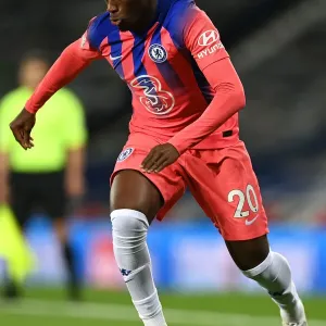 Callum Hudson-Odoi in Action Print Callum Hudson-Odoi in Action Print