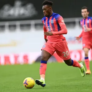 Behind Closed Doors Print of Callum Hudson-Odoi in Action for Chelsea Behind Closed Doors Print of Callum Hudson-Odoi in Action for Chelsea