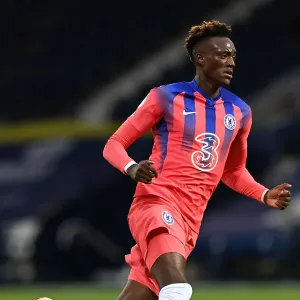 Print of Tammy Abraham in Chelsea match at The Hawthorns Print of Tammy Abraham in Chelsea match at The Hawthorns