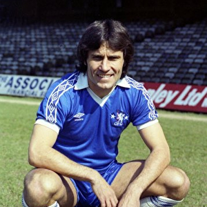 Colin Viljoen Portrait at Stamford Bridge, 1980