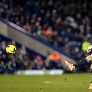 David Luiz at The Hawthorns: Chelsea's Free-Kick Against West Bromwich Albion (11th February 2014)