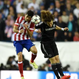 David Luiz vs Diego Costa Print - April 2014