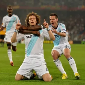 David Luiz UEFA Europa League Semi-Final Print David Luiz UEFA Europa League Semi-Final Print