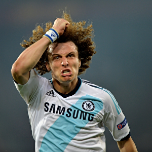 David Luiz's Thrilling Winning Goal: Chelsea Secures Europa League Semi-Final Victory over Basel (April 2013)