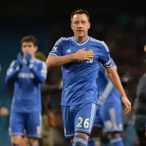 Print of John Terry at the End of a Match Print of John Terry at the End of a Match