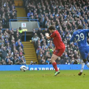 Demba Ba Scores First Goal Print (2nd March 2013) Demba Ba Scores First Goal Print (2nd March 2013)