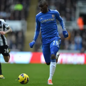 Demba Ba Scores the Game-Winning Goal Print - Chelsea FC Demba Ba Scores the Game-Winning Goal Print - Chelsea FC