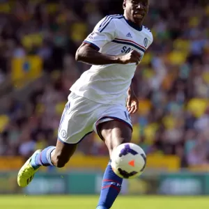 Demba Ba Print - Norwich City v Chelsea 2013 Demba Ba Print - Norwich City v Chelsea 2013