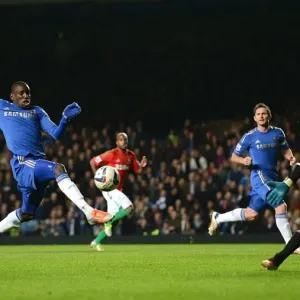 Demba Ba vs Gerhard Tremmel Print