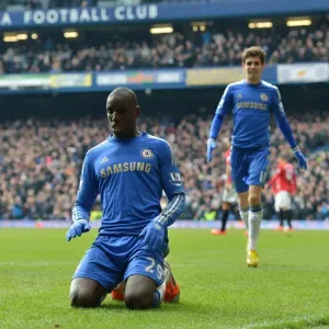 Demba Ba Print - Chelsea FA Cup Quarterfinal Goal Celebration Demba Ba Print - Chelsea FA Cup Quarterfinal Goal Celebration