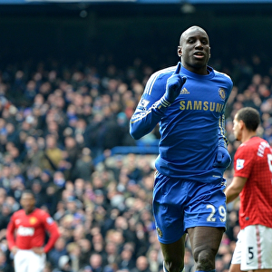 Demba Ba's Stunning Stamford Bridge Stunner: Chelsea's Opening Goal in FA Cup Quarterfinal Replay vs Manchester United (April 1, 2013)