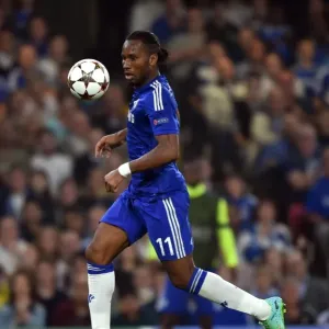 Didier Drogba Print - 2014 Champions League Action Photo Didier Drogba Print - 2014 Champions League Action Photo