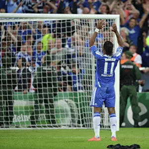 Didier Drogba in UEFA Champions League Final: FC Bayern Munich vs Chelsea, Munich 2012