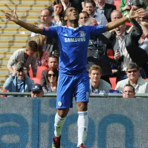Didier Drogba's FA Cup Winning Free-Kick Print Didier Drogba's FA Cup Winning Free-Kick Print