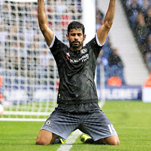 Diego Costa's Double: Chelsea's Victory over West Bromwich Albion in the Premier League (August 2015)