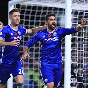 Diego Costa's Hat-Trick: Chelsea's Triumphant Performance Against Everton (Premier League)