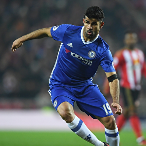 Diego Costa's Premier League Showdown: Chelsea vs. Sunderland (Away)