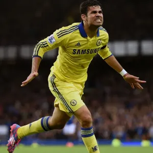Diego Costa Six-Goal Onslaught Print Diego Costa Six-Goal Onslaught Print