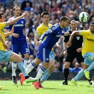 Eden Hazard Print - Chelsea Premier League Match