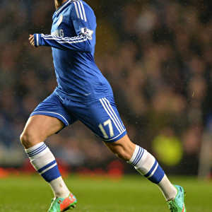 Eden Hazard in Action: Chelsea vs. West Ham United, Premier League Rivalry at Stamford Bridge (January 29, 2014)