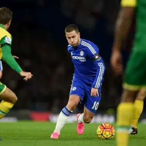Eden Hazard Print - Chelsea FC Premier League Action Eden Hazard Print - Chelsea FC Premier League Action