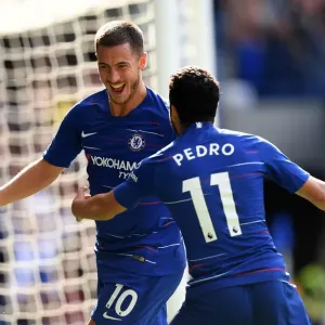 Eden Hazard Print: Chelsea vs Cardiff City Eden Hazard Print: Chelsea vs Cardiff City