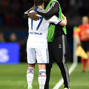 Eden Hazard Scores Thrilling Opener for Chelsea Against Paris Saint-Germain in UEFA Champions League Quarterfinal