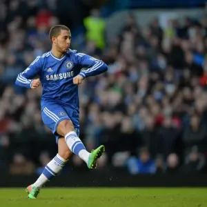 Print of Eden Hazard's Hat-trick vs Newcastle United Print of Eden Hazard's Hat-trick vs Newcastle United