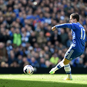 Eden Hazard's Penalty: Chelsea's Game-Changing Goal vs. Arsenal (BPL, Stamford Bridge - 22nd March 2014)