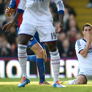 Eden Hazard's Regret: Missed Opportunity in Chelsea's Battle at Selhurst Park (29th March 2014)