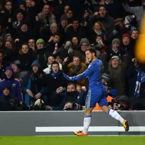 Eden Hazard Print: Europa League Goal Celebration Eden Hazard Print: Europa League Goal Celebration