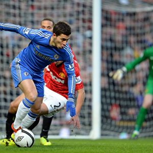 Eden Hazard's Thrilling Run: Chelsea's Victory Over Manchester United in the FA Cup Quarterfinal at Old Trafford (March 10, 2013)