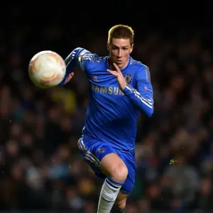 Fernando Torres in Action Print - Chelsea vs. Sparta Prague Fernando Torres in Action Print - Chelsea vs. Sparta Prague