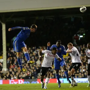 Print of Fernando Torres Assist at Craven Cottage Print of Fernando Torres Assist at Craven Cottage