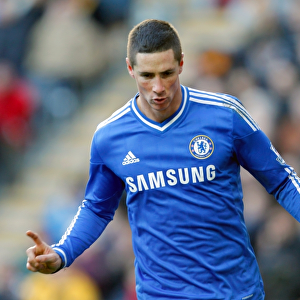 Fernando Torres Double: Chelsea's Thrilling 2-0 Victory Over Hull City in the Barclays Premier League (11th January 2014)