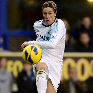 Fernando Torres' Emotional Return: Chelsea vs. Everton, Barclays Premier League, 30th December 2012