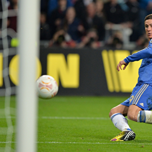 Fernando Torres Scores the Game-Winning Goal: Chelsea's Europa League Triumph over Benfica (Amsterdam Arena, May 16, 2013)